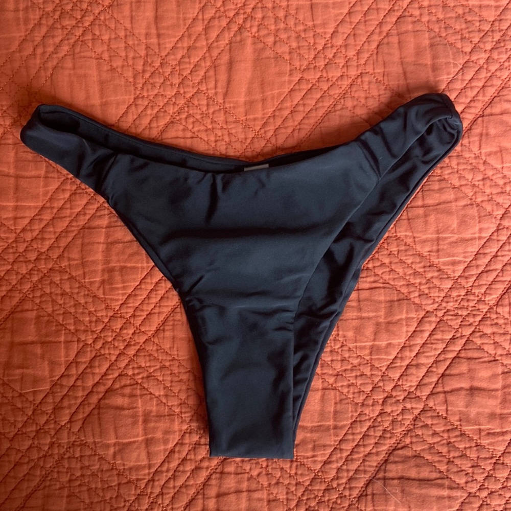 Black bikini bottoms
